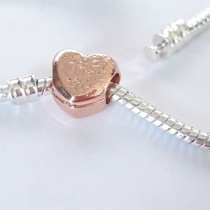 Rose Gold Heart | Fit Pandora